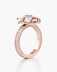 Aikya Intertwined Diamond Ring