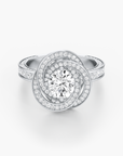 Aikya Intertwined Diamond Ring