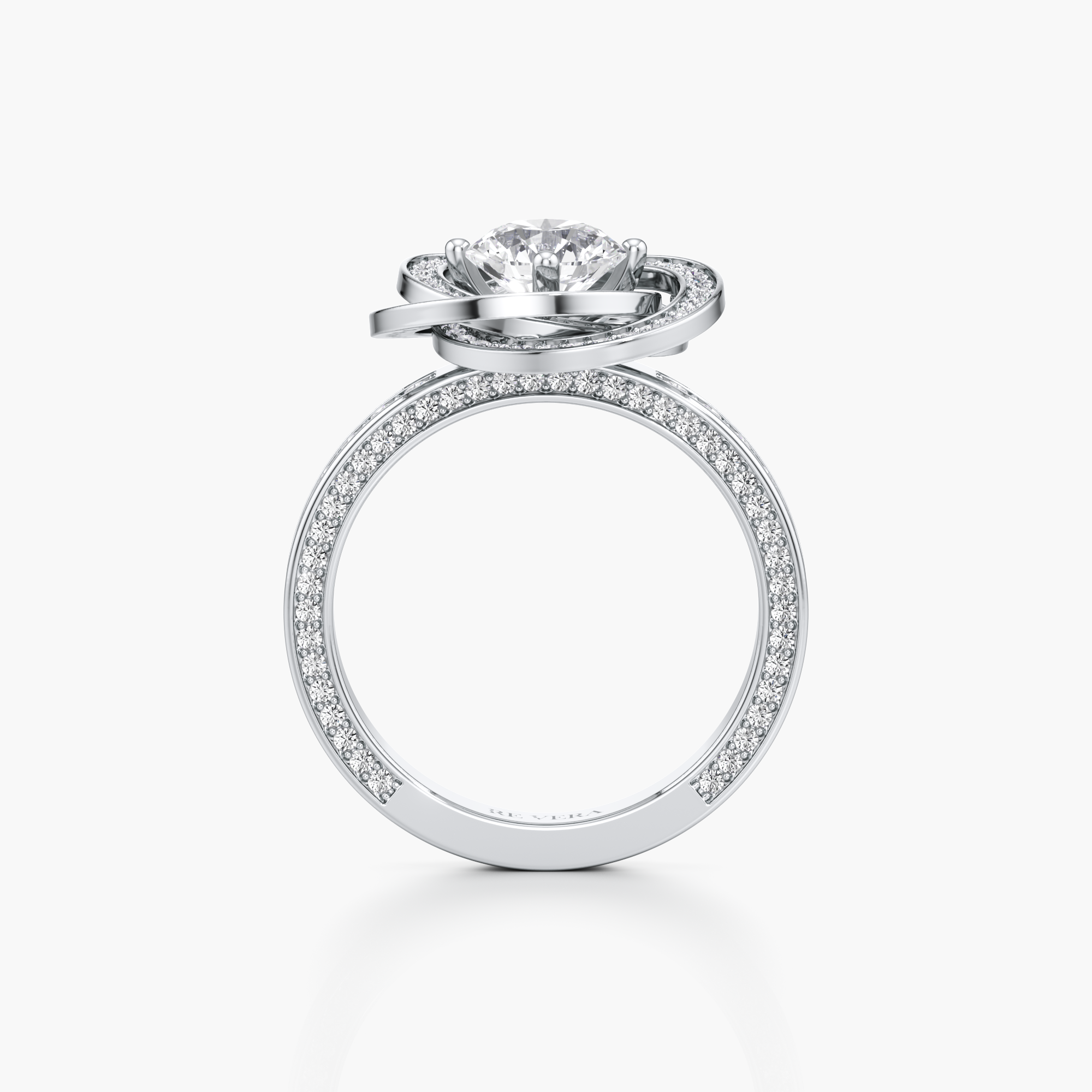 Aikya Intertwined Diamond Ring