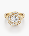 Aikya Intertwined Diamond Ring