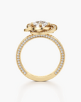 Aikya Intertwined Diamond Ring