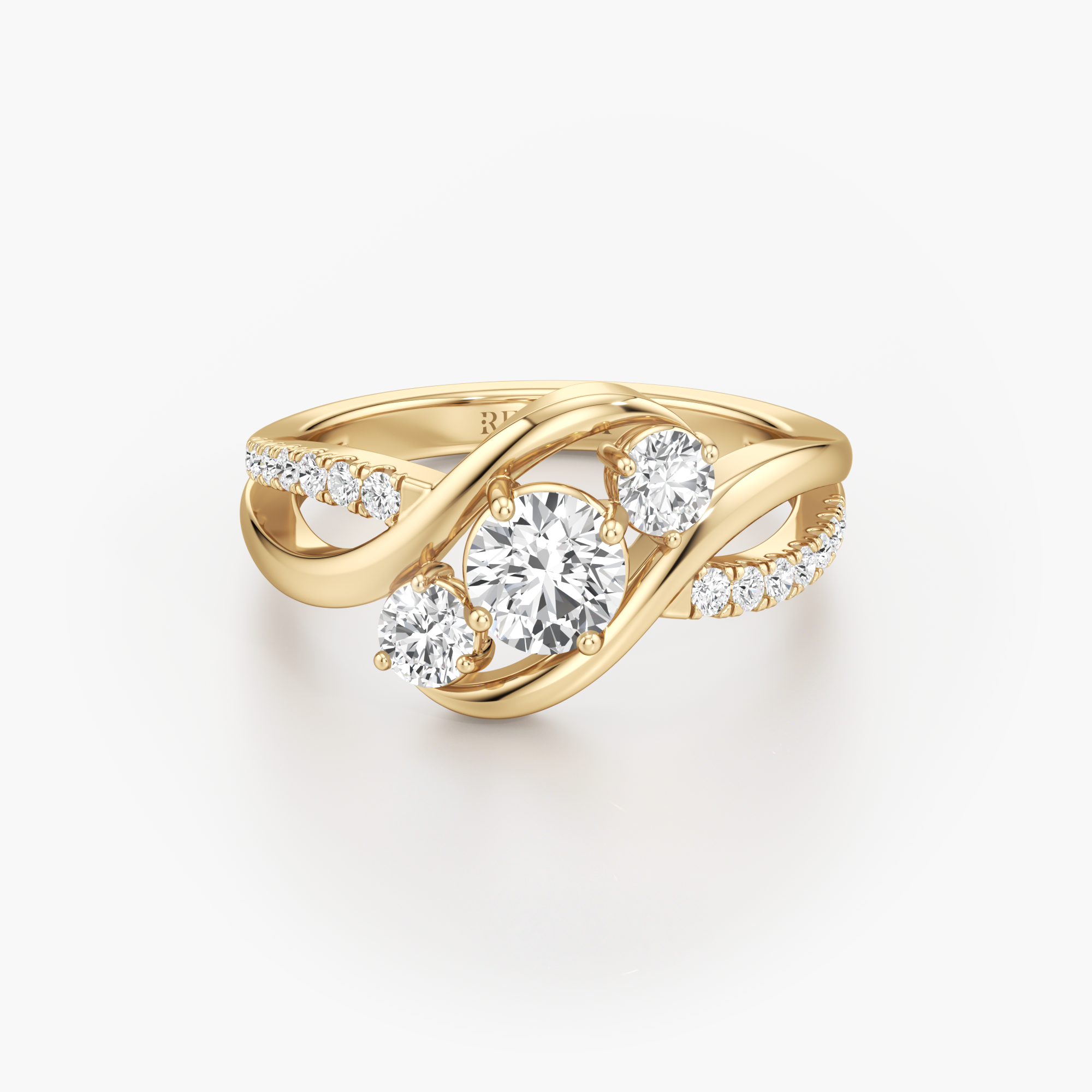 Rising Romance Diamond Ring
