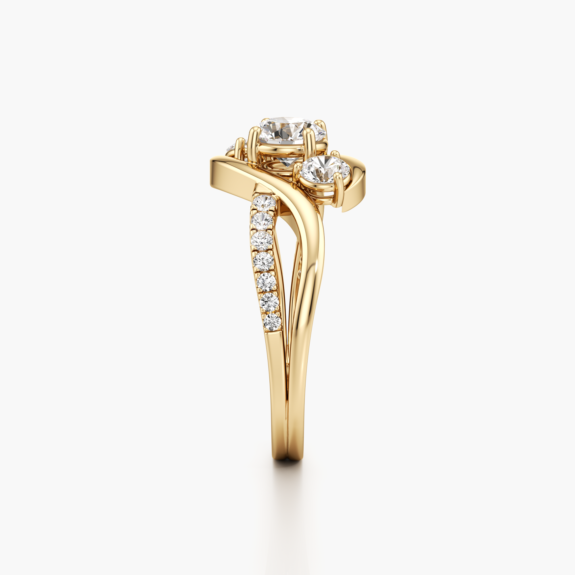 Rising Romance Diamond Ring