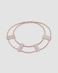 Diamond Stairway Bracelet