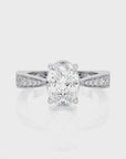 Soulful Splendor Pave Diamond Engagement Ring
