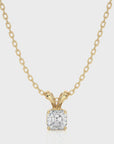 Shimmering Serenade Solitaire Pendant