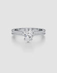 Regal Crown Engagement Ring