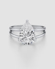Double Loop Diamond Ring