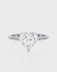 Cocktail Charm Solitaire Engagement Ring