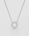 Dual Aura Diamond Pendant