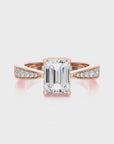 Soulful Splendor Pave Diamond Engagement Ring