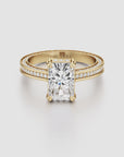 Regal Crown Engagement Ring