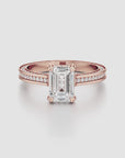 Regal Crown Engagement Ring