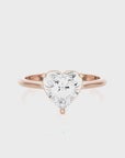 Cocktail Charm Solitaire Engagement Ring