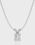 Shimmering Serenade Solitaire Pendant