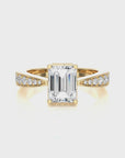 Soulful Splendor Pave Diamond Engagement Ring