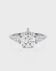 Captivating Symphony Three-Stone Diamond Engagement Ring