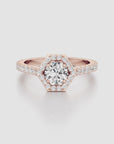 Hexa Crown Diamond Ring