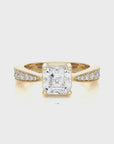 Soulful Splendor Pave Diamond Engagement Ring