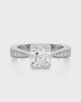 Soulful Splendor Pave Diamond Engagement Ring