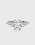 Captivating Symphony Three-Stone Diamond Engagement Ring