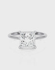 Cocktail Charm Solitaire Engagement Ring
