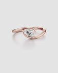 Warm Hug Pear Diamond Ring