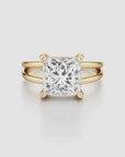 Double Loop Diamond Ring