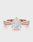 Soulful Splendor Pave Diamond Engagement Ring