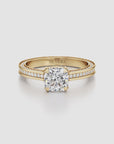 Regal Crown Engagement Ring