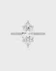 Sunset Sparkler Pave Diamond Engagement Ring