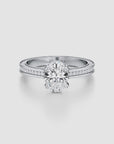 Regal Crown Engagement Ring