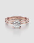 Regal Crown Engagement Ring