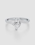 Entwined Nirvana Diamond Ring