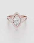 Angel's Aura Diamond Ring