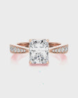 Soulful Splendor Pave Diamond Engagement Ring