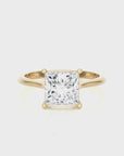 Cocktail Charm Solitaire Engagement Ring