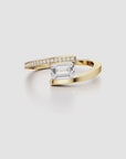 Emerald Dreaming Cascade Diamond Ring