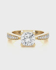 Soulful Splendor Pave Diamond Engagement Ring