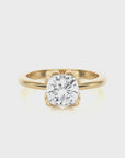 Simply Starlike Solitaire Engagement Ring