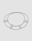 Diamond Stairway Bracelet