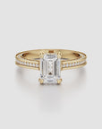 Regal Crown Engagement Ring