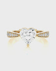 Soulful Splendor Pave Diamond Engagement Ring