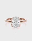 Simply Starlike Solitaire Engagement Ring