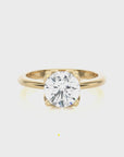 Simply Starlike Solitaire Engagement Ring