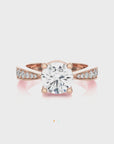 Soulful Splendor Pave Diamond Engagement Ring