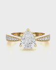 Soulful Splendor Pave Diamond Engagement Ring