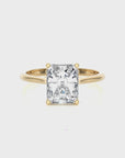 Cocktail Charm Solitaire Engagement Ring