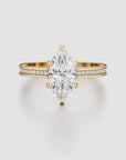 Regal Crown Engagement Ring