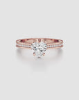 Regal Crown Engagement Ring